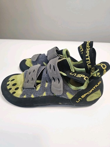 La Sportiva Tarantula climbing shoes Size 6 US Light Green - Picture 4 of 8