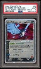 Rocket's Articuno EX Holo 96/109 PSA 9 Team Rocket Returns Pokemon Card Game on eBay