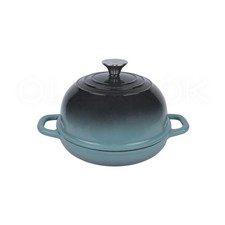 OLLAKOK Dutch Oven for Bread Baking, Enameled Cast Iron Dutch Oven Pot with L...