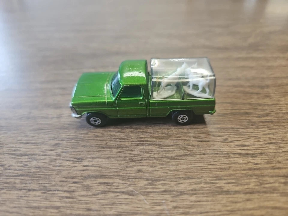 Camión perrera Lesney Matchbox Superfast #50 vintage verde con caja Foto 2 de 4