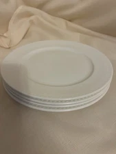 STUDIO TU Tabletops Unlimited Fine Bone China Salad Plates - Set Of 4 NEW