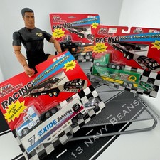 1990s LOT of 3 Racing Champions 1:87 Team Transporters mini Stock Cars