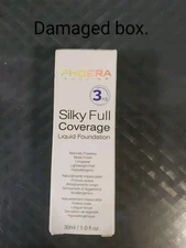 Phoera Silky Full Coverage Liquid Foundation (105 Sand) 30ml Exp 10/26 #L4