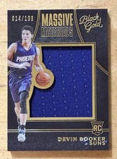 2015-16 Panini Black Gold Devin Booker Massive Materials Jersey RC # 14/199 NM+