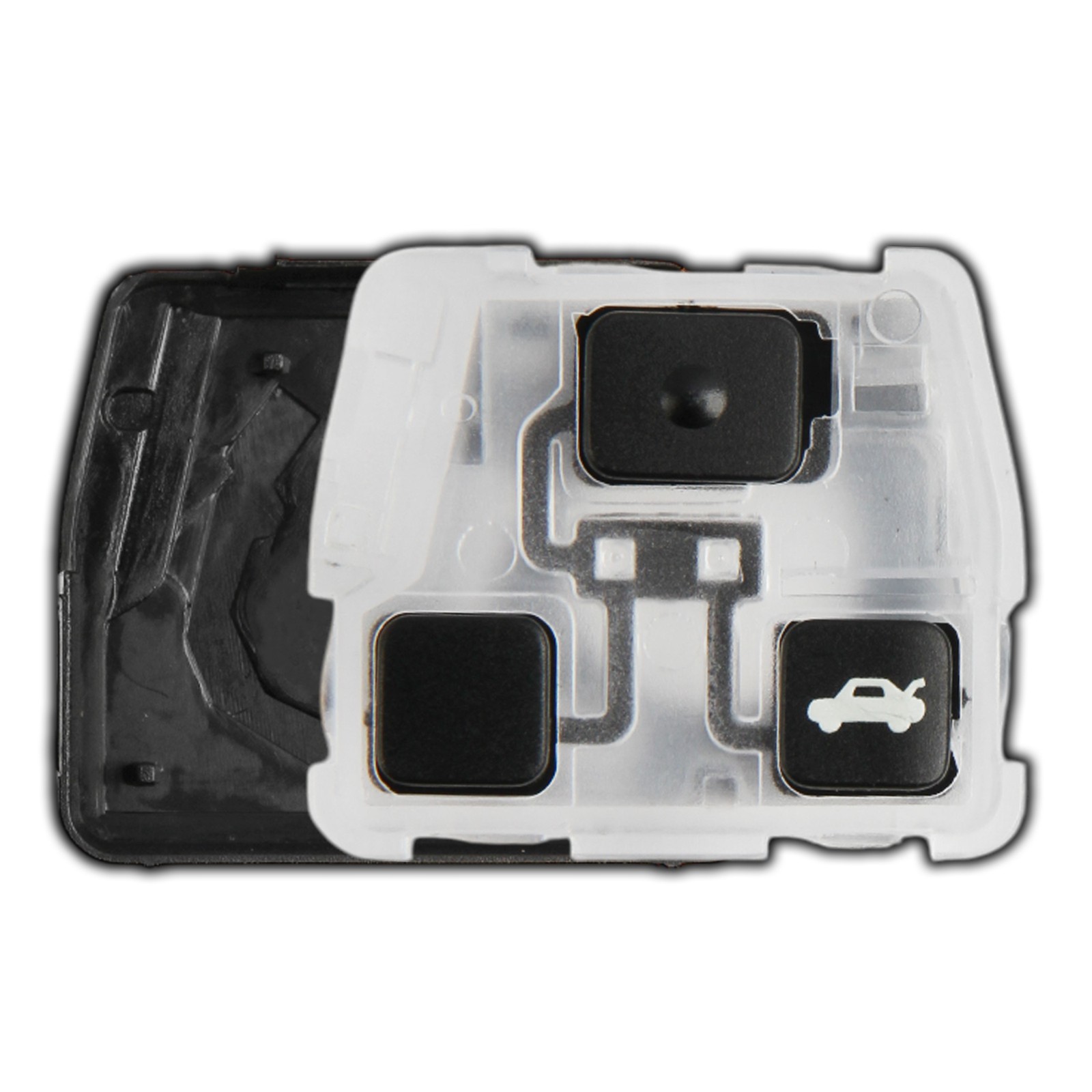 Key Fob Remote Shell Gut Case Replacement for Lexus HYQ1512V HYQ12BBT