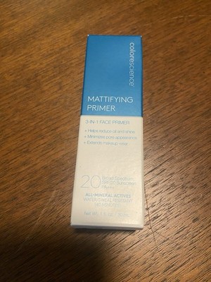 ColoreScience Mattifying Primer SPF 20, 3-IN-1 Face Primer, 1 oz - FAST SHIPPING