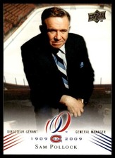 2008-09 Upper Deck Montreal Canadiens Centennial Sam Pollock Montreal Canadiens