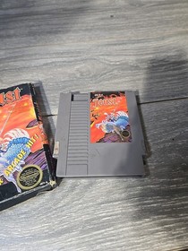 Joust - Game And Box Only (Nintendo NES) Authentic [Tested] NO MANUAL 