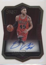 2016-17 Panini Select Die-Cut Rookie Auto 45/199 Denzel Valentine #21 Auto 05vf