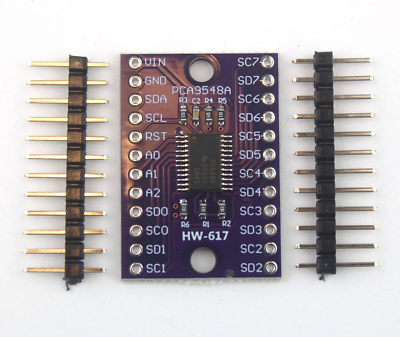 2x PCA9548A 8 Channel I2C Multiplexer Expansion Board TCA9548A