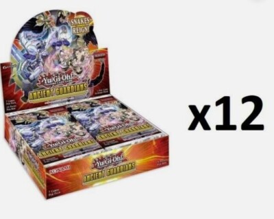 Yu-Gi-Oh Yugioh Ancient Guardians 1st Edition Booster 12-BOX CASE SEALED! |  eBay