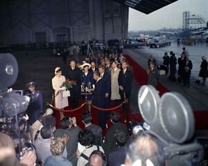 President John F Kennedy with Shah of Iran at arrival ceremony New 8x10 Photo