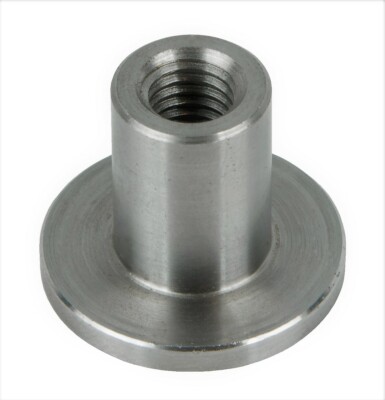 Steel Weld On Female Fittiing Bush M8 - Weld in Threaded Inserts M8 x ...