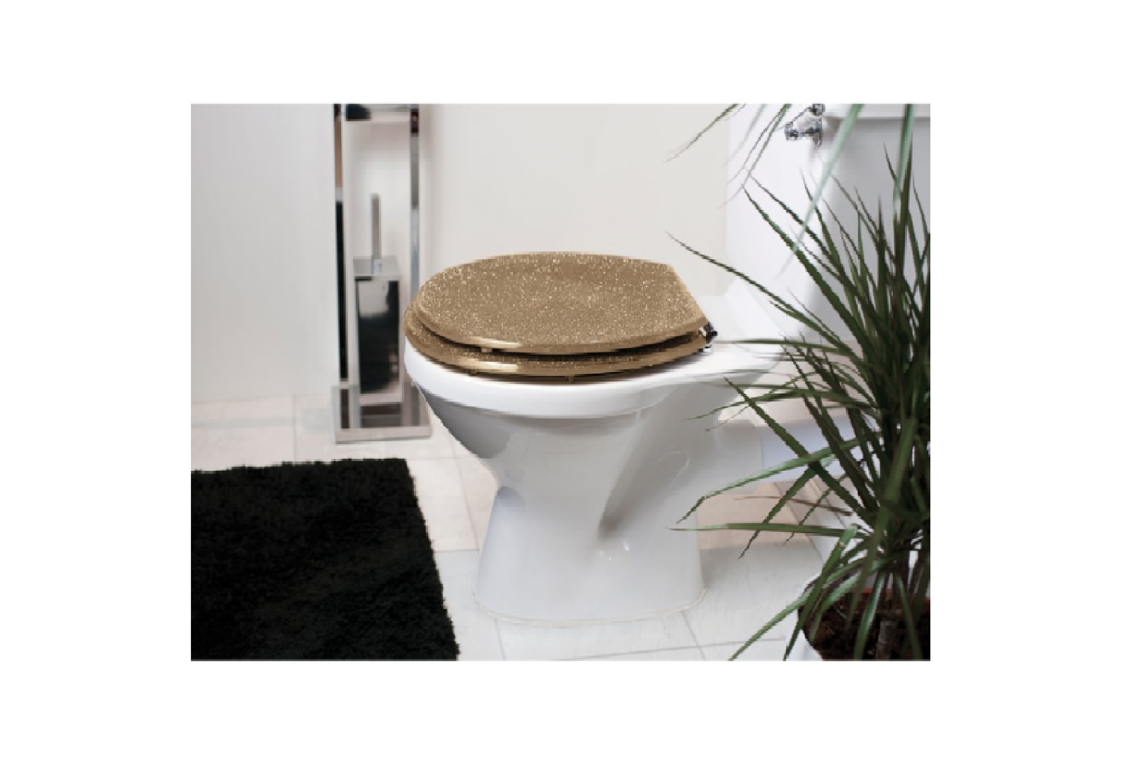 New Sparkly Glitter Toilet Seat in Various Colours, Perfect Bathroom