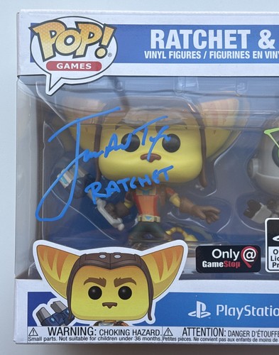 Funko Ratchet And Clank - Autogramm James Arnold Taylor & David Kaye! JSA COA - Bild 3 von 9