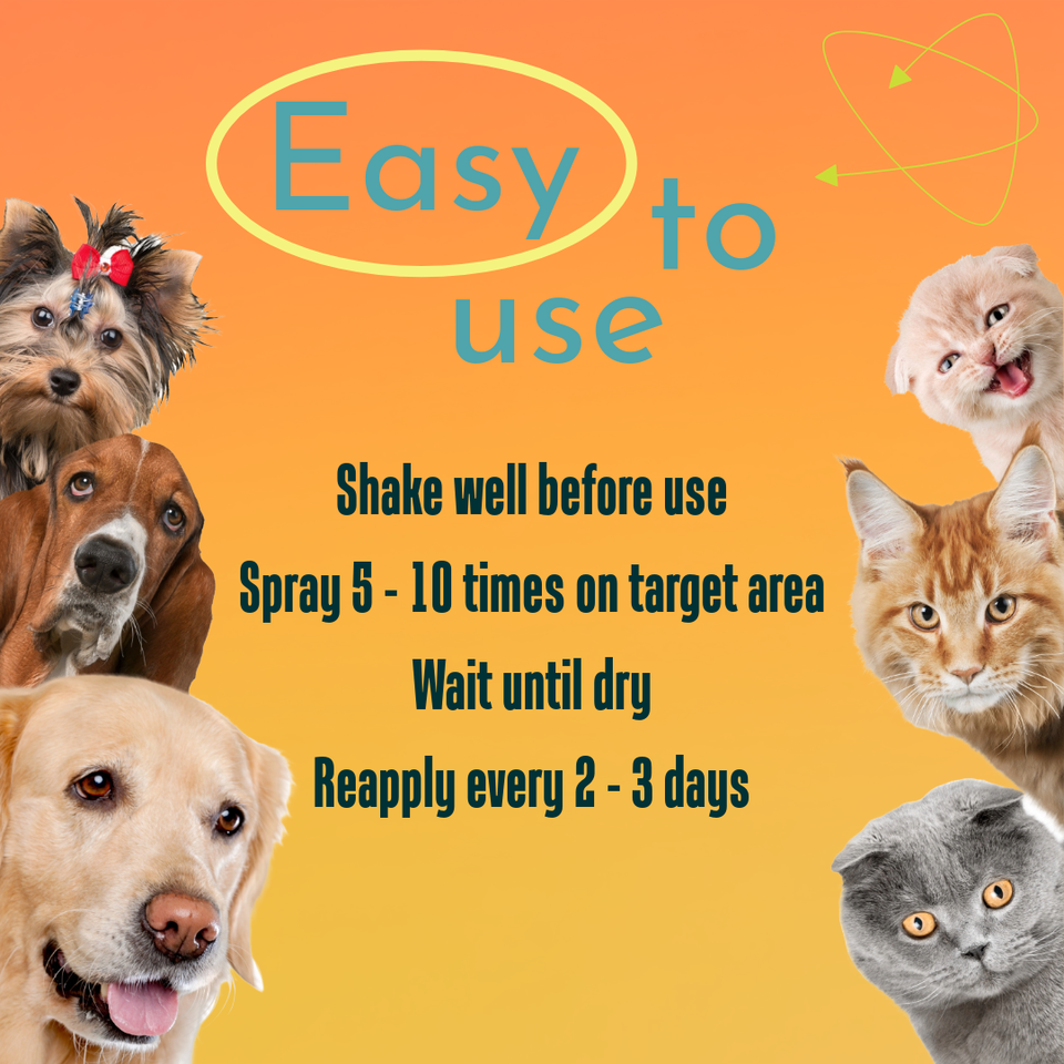 Urine stop cat and dog repellent spray 500ml eBay
