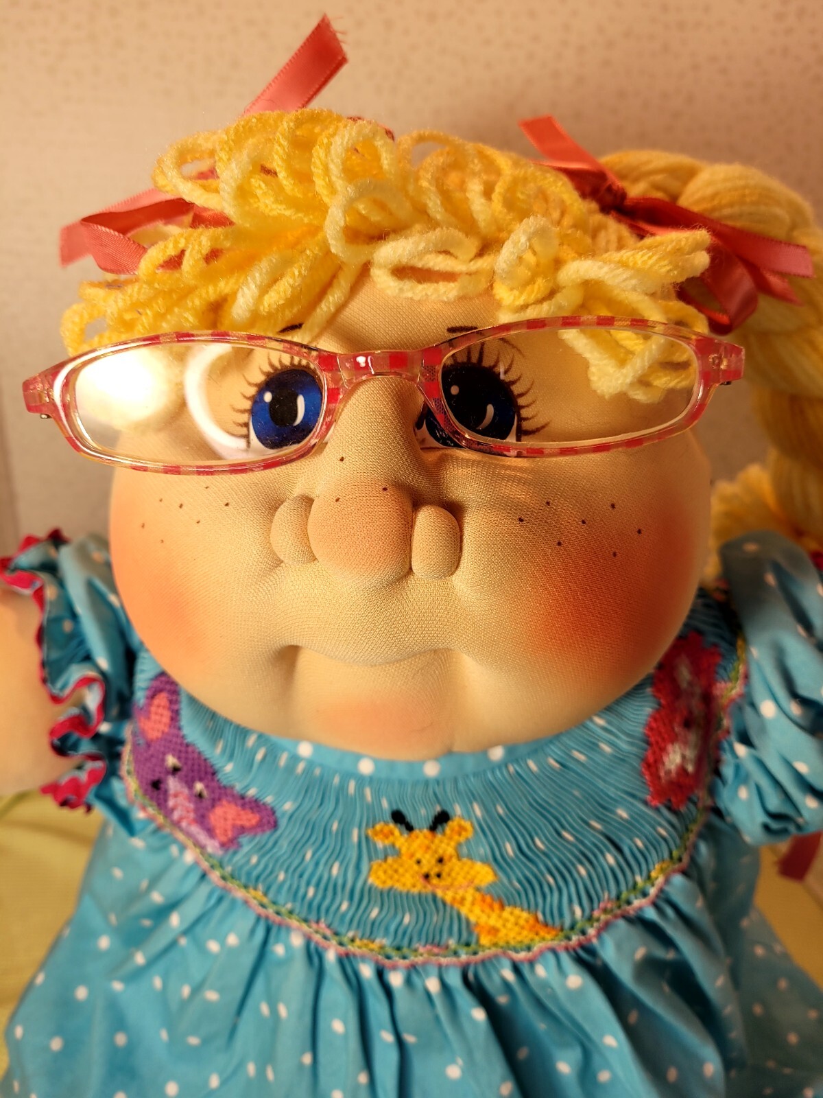 Multi colored braid 2010 Soft Sculpture Cabbage Patch Kids Girl Doll eBay