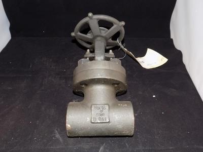 Henry Vogt 40407-1 R19 1-1/2'' 800 Steel Threaded Gate Valve