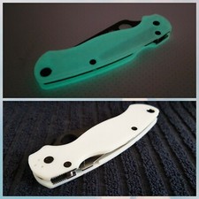 Mesh Glow in the dark scale handle replacement for spyderco paramilitary2 PM2