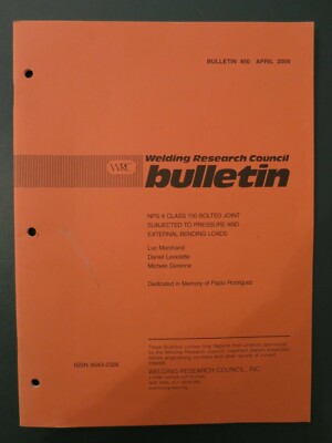 Welding Research Council Bulletin WRC 450
