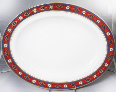 CORDOBA S772 by Minton Oval Platter 13.5'' long NEW NEVER USED made England