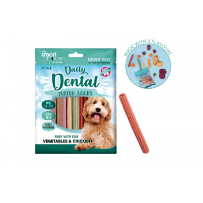 Daily Dental Puffed flavour sticks UK