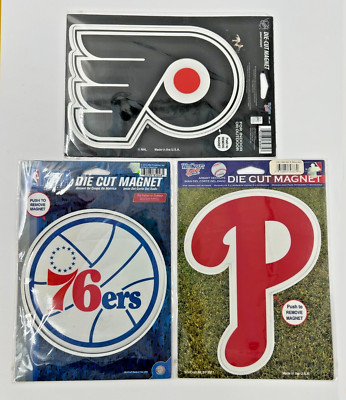 Philadelphia Phillies Phillies Script "P" Logo Type Die-Cut MAGNET