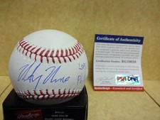 MICKEY MONIAK LETS GO PHILLIES ROOKIE GRAPH M.L BASEBALL PSA RG10038