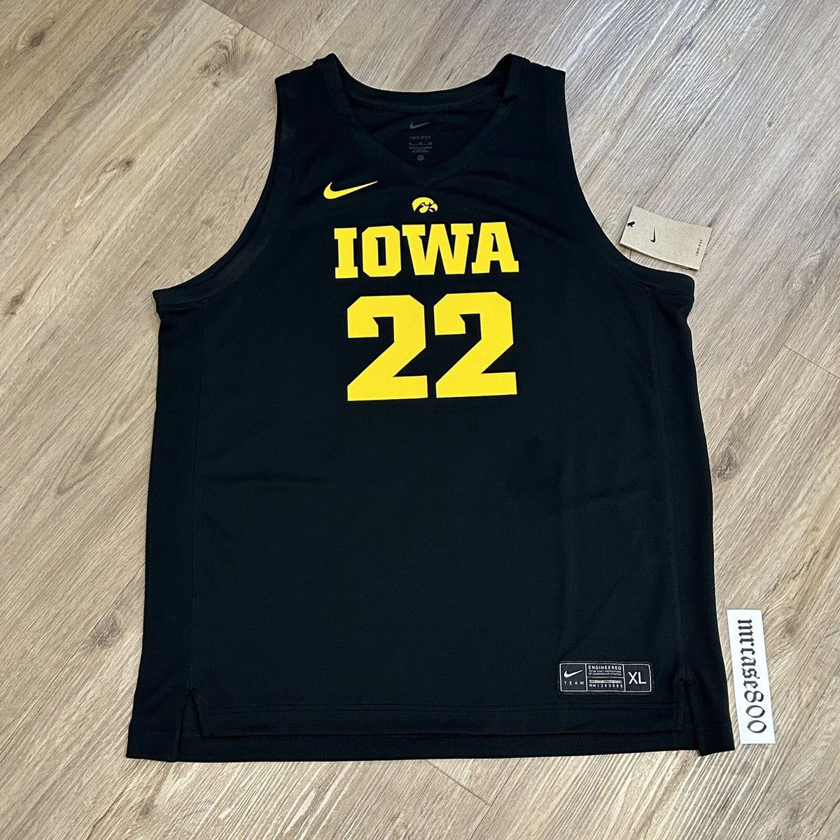 Officially Licensed Caitlin Clark #22 Iowa Hawkeyes Nike