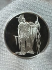 1977 FM Sterling Silver 30.65g Proof Kee-O-Ruck Chief Of The Sauk & Foxes Catlin