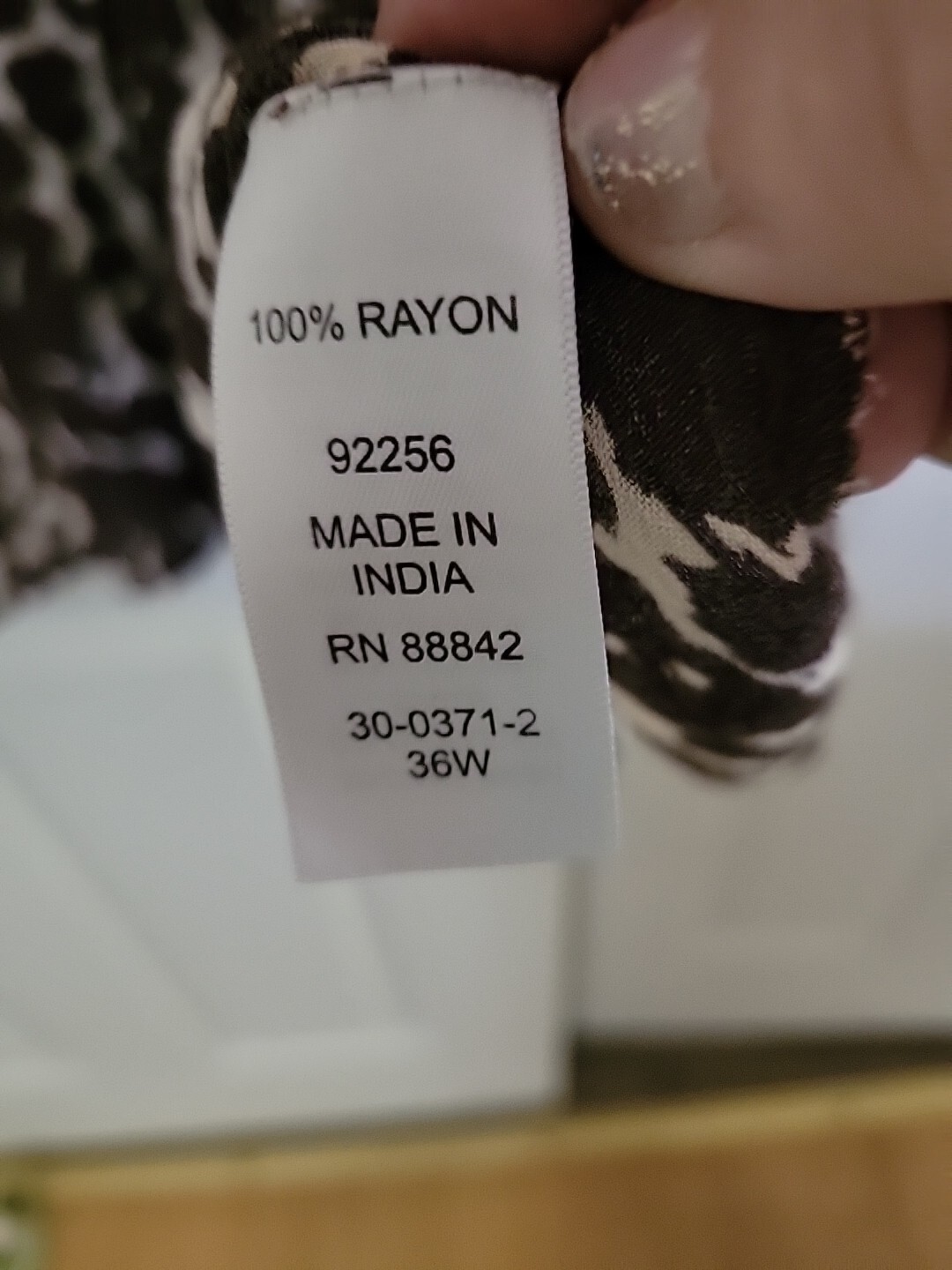 ROAMAN'S plus size 36W Button Down Front Leopard … - image 6