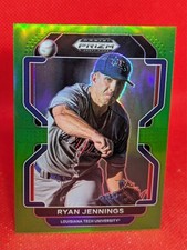 2022 Panini Prizm Draft Picks #PDP128 Ryan Jennings Lime Green 5/75