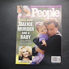 People Magazine May 6, 2002 Malice, Murder And A Baby, Robert Blake