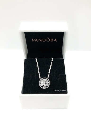 Life Pendant Chain Necklace 397780CZ 