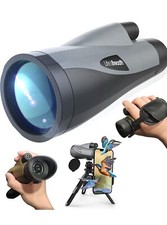 12 60 Monocular Telescope with Smartphone Holder Upgraded Tripod With Case