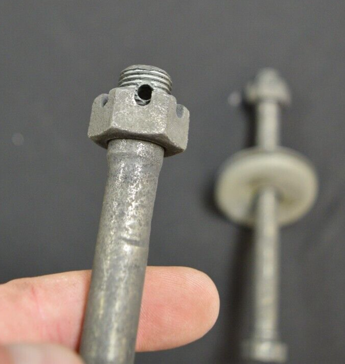 196379 Corvette Spring Hanger Bolts Original Used W/nuts and washers