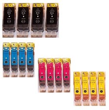 16 Tinte Patrone für Canon PIXMA IP3300 IX4000 IX5000 MP510 MP950 MP960 mit Chip