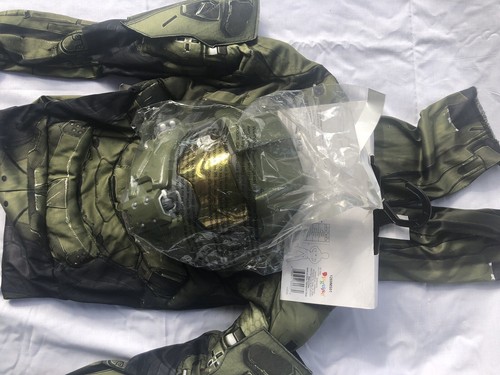 Halo Master Chief Classic Muscle Chest Costume for Kids(L/G)10-12 - Picture 3 of 3