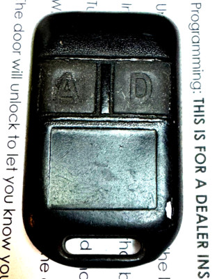 keyless remote FCC ID GOH-M24 car key fob transmitter control 88036XA010 outback