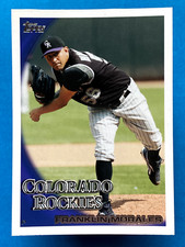Franklin Morales 2010 Topps #565 Colorado Rockies