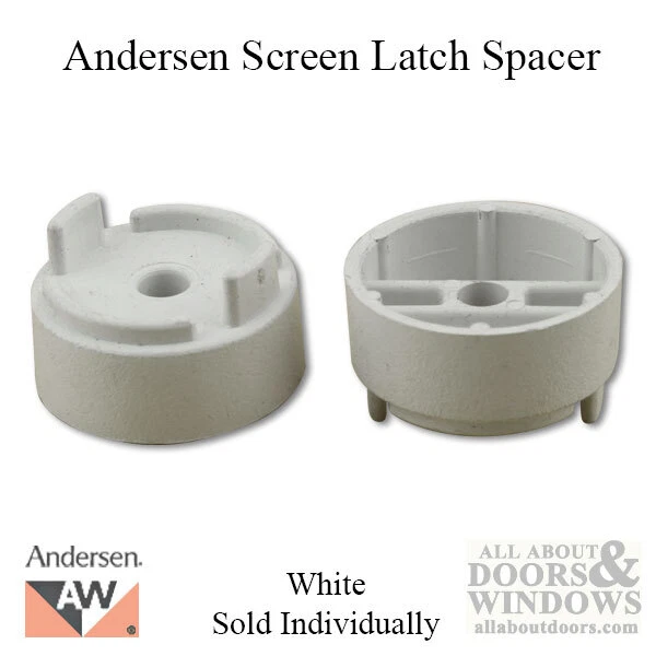 Andersen Screen Latch Spacer, Passive Door - White