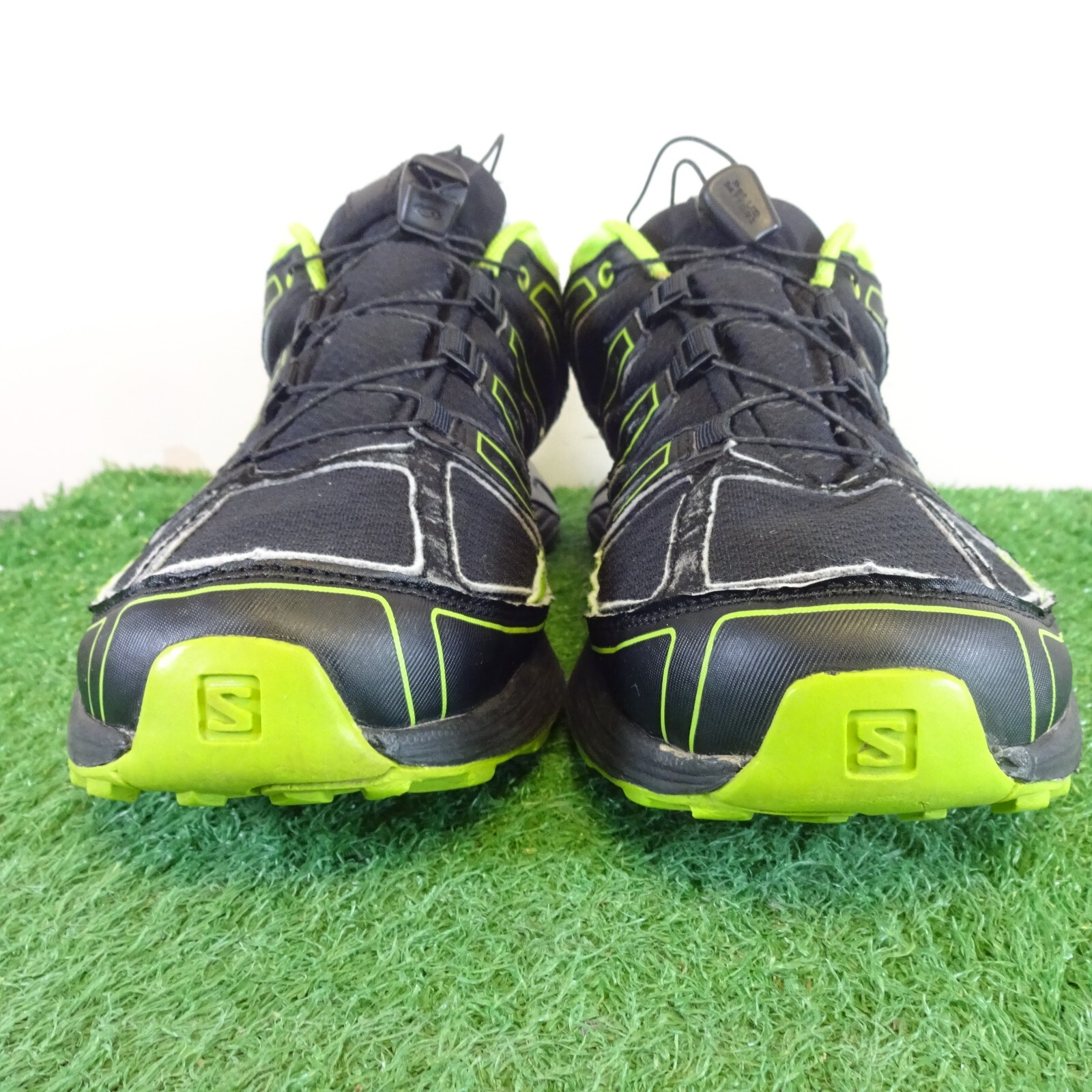 Scarpe da trail Salomon taglia 8 5 uomo nero verde scarpe da ginnastica escursionismo outdoor passeggio