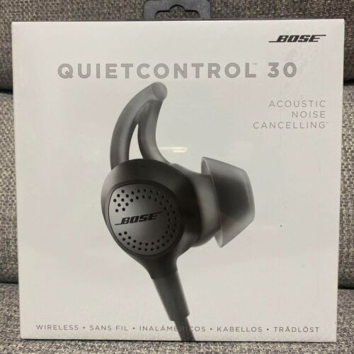 Bose Quietcontrol 30 Wireless Headphones Black Noise Canceling Earphone New - Picture 1 of 5
