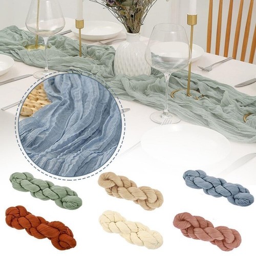 3m Cheesecloth Gauze Table Runner Wedding Large Cloth Soft Centerpiece AU - Picture 14 of 42
