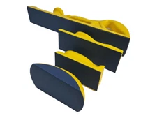 SANDING BLOCK KIT x 4 PCS HIGH QUALITY COMBO CY4AV VELCRO/STICK