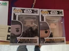 Funko Pop! Star Wars 2 Bobble-Heads Kawlan Roken & Talia Durith Damaged Box 540