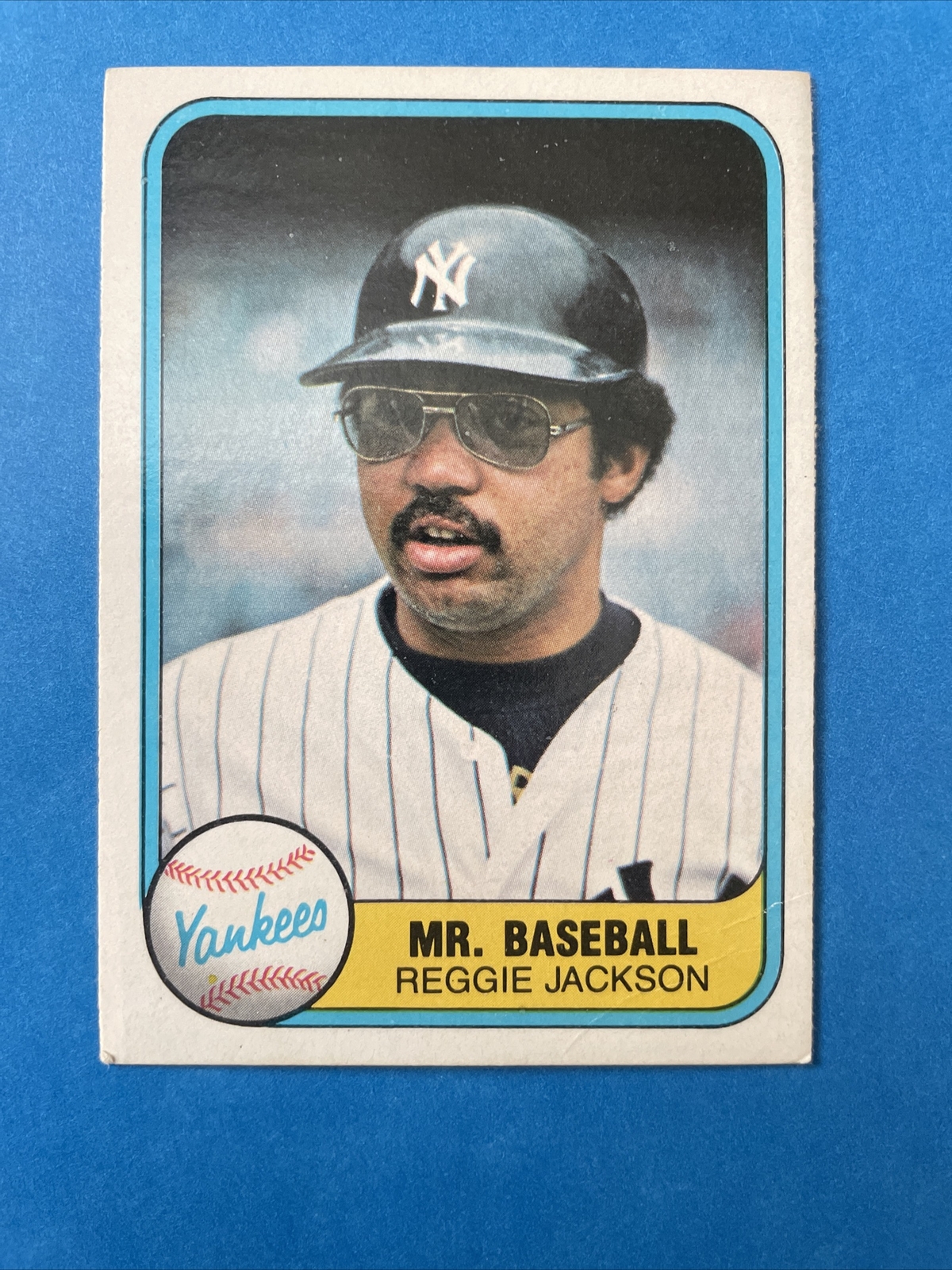 1981 Fleer Reggie Jackson #650 Mr. Baseball - New York Yankees A18