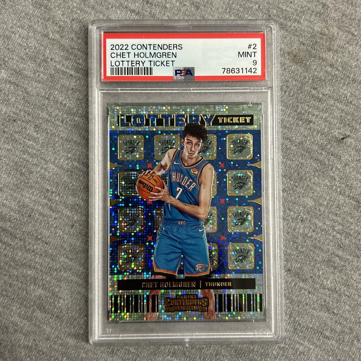 2022-23 Panini Contenders - Lottery Ticket Chet Holmgren #2