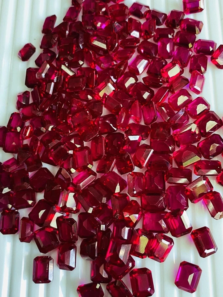 150 Ct 15 Pcs Certified Natural Mozambique Red Ruby Lot Emerald Loose Gemstone - Image 4 of 4
