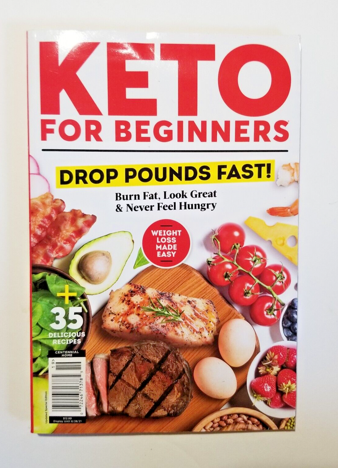 KETO FOR BEGINNERS DROP POUNDS FAST WEIGHT LOSS MADE EASY RECIPES + MORE NEW